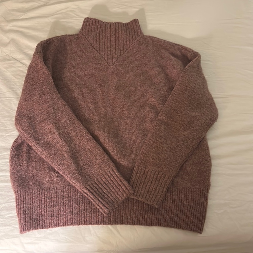 Mauve Madewell sweater - wool blend